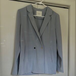 Elodie Powder Blue Stretchy Blazer